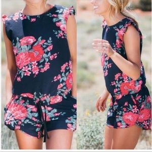 Albionfit floral romper